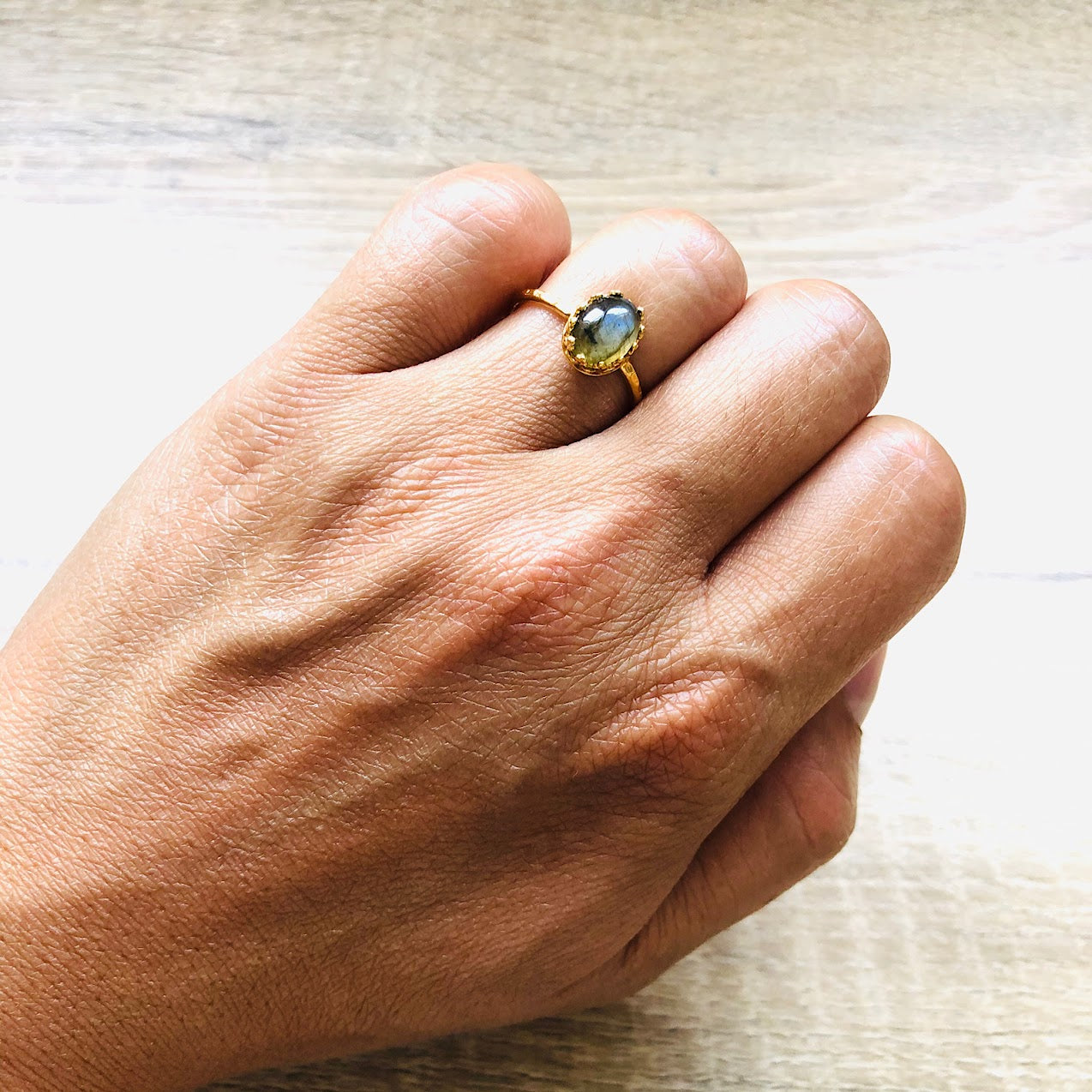 bague-reglable-labradorite-argent-dore