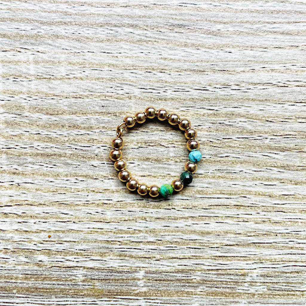 bague-turquoise-africaine-plaque-or