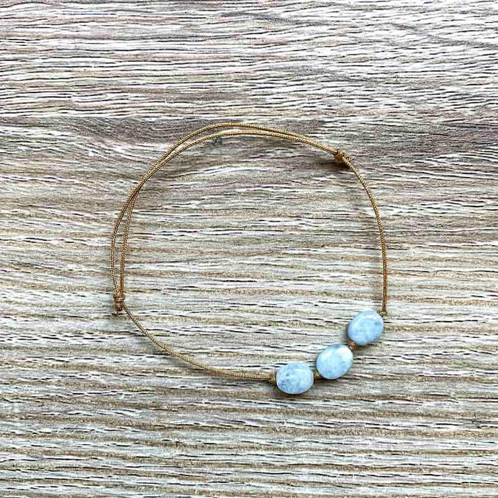 Bracelet Aigue marine