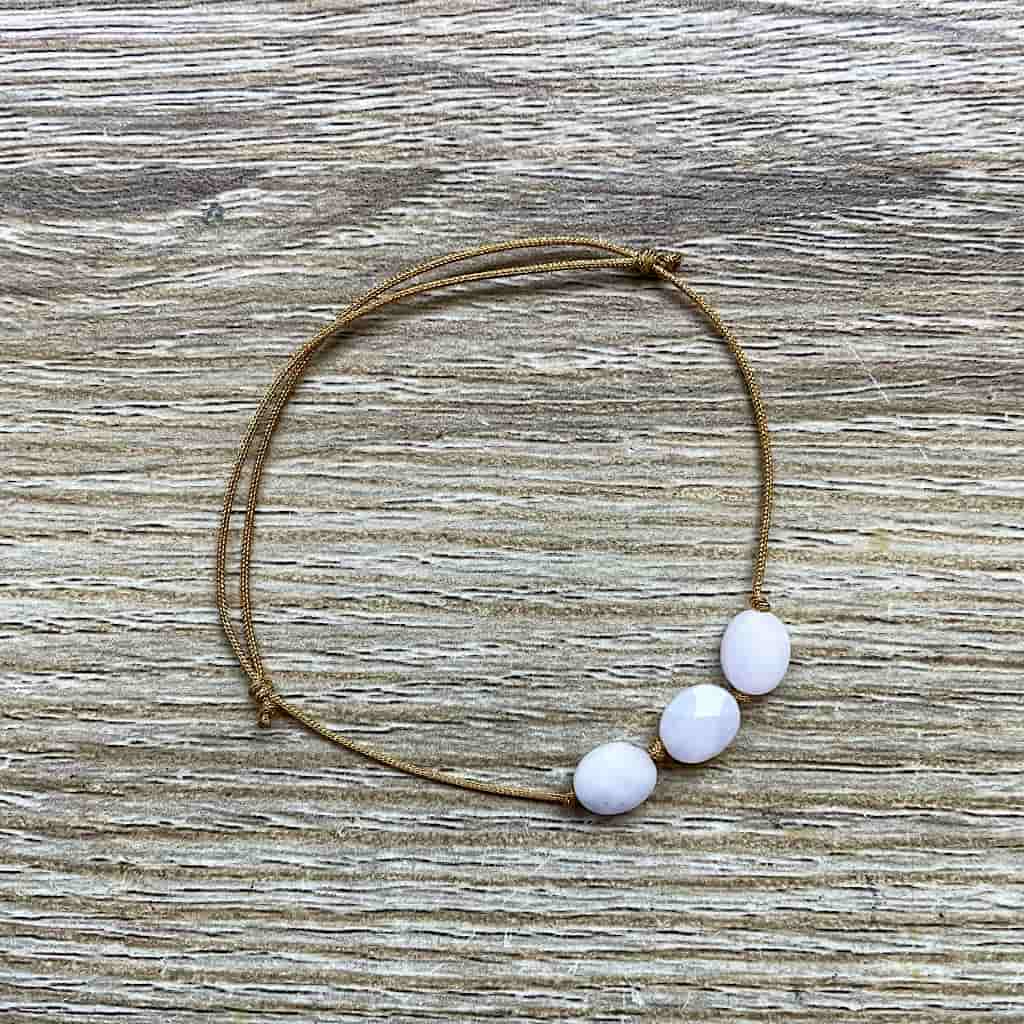 Bracelet Opale rose