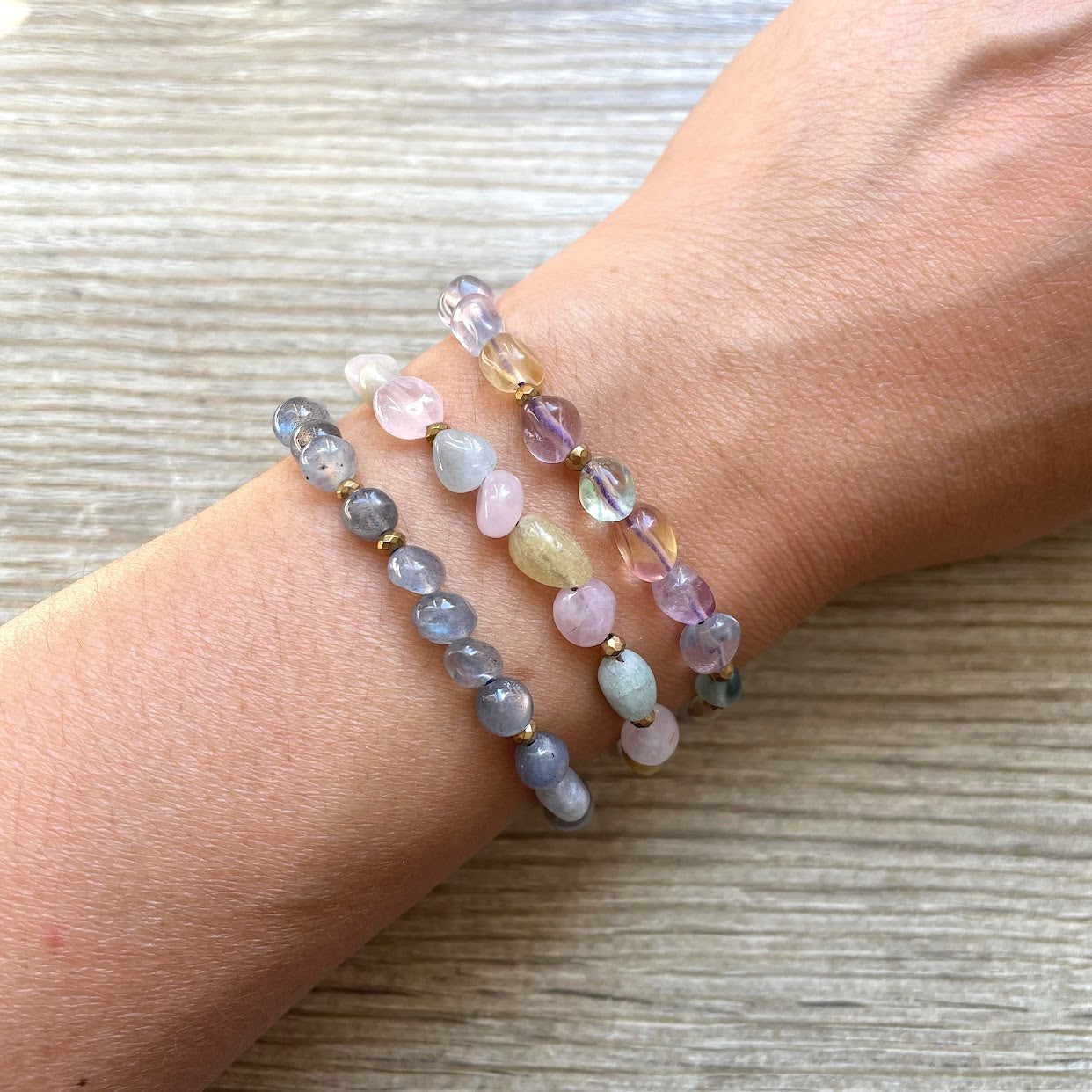 Bracelet pierres naturelles Maeva