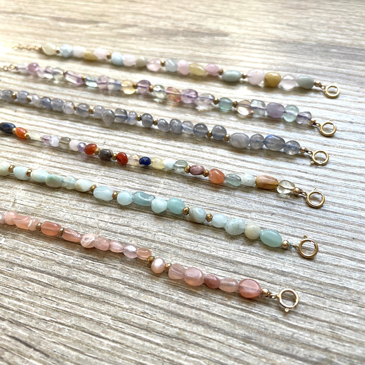 Bracelet pierres naturelles Maeva
