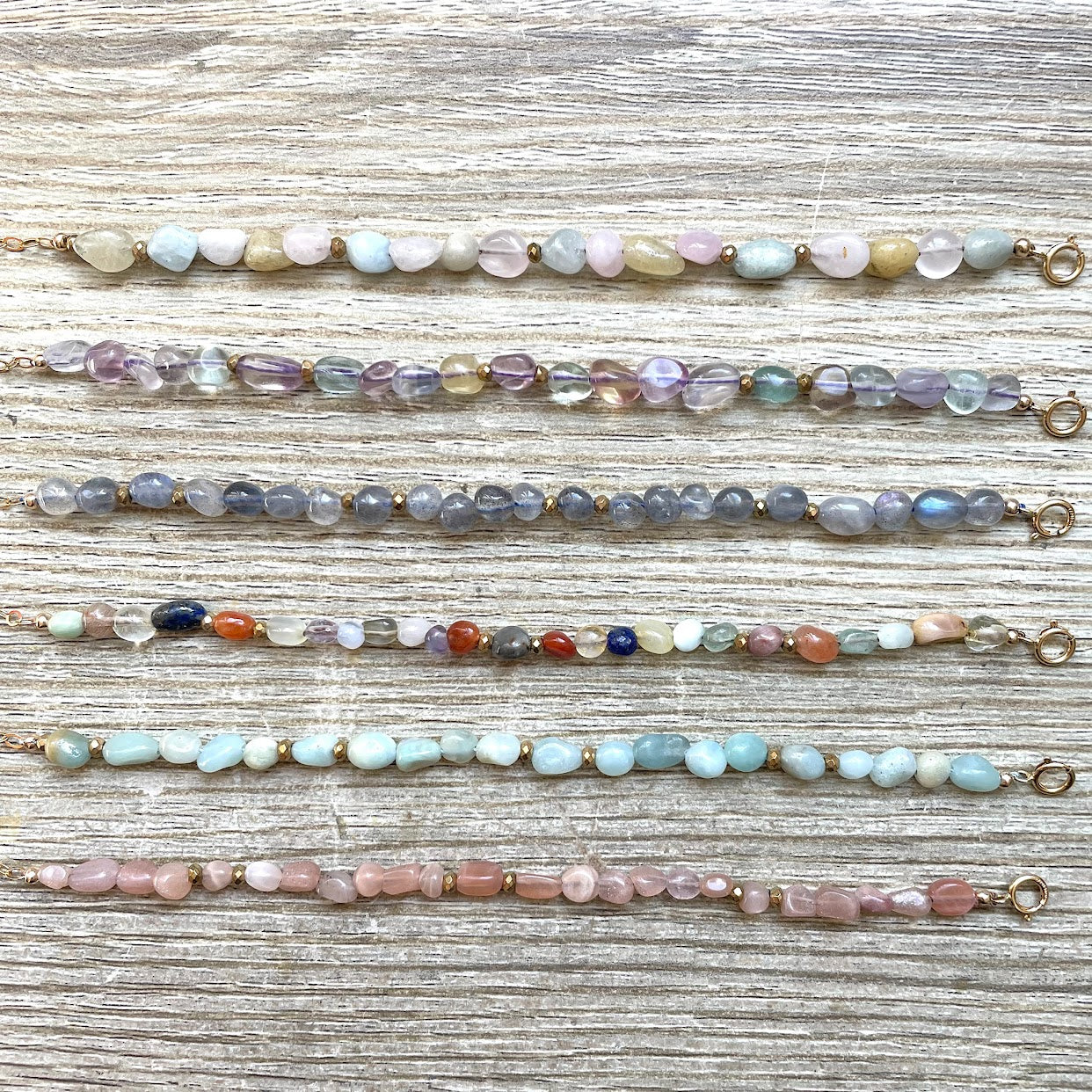 Bracelet pierres naturelles Maeva