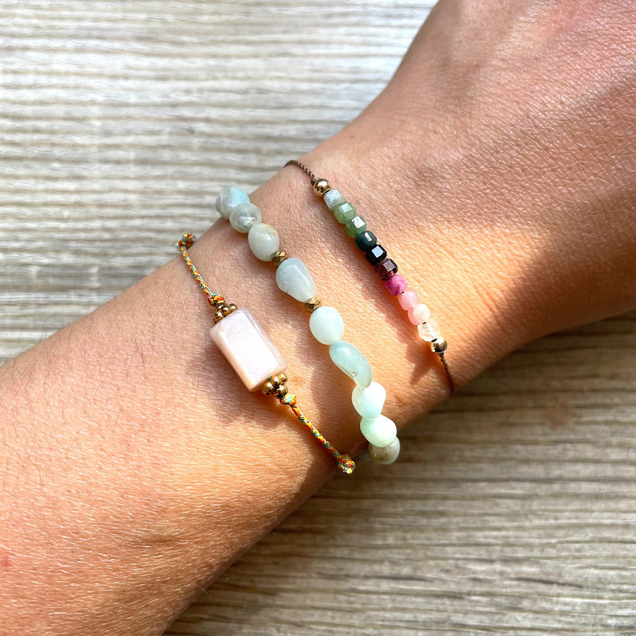 Bracelet pierres naturelles Maeva