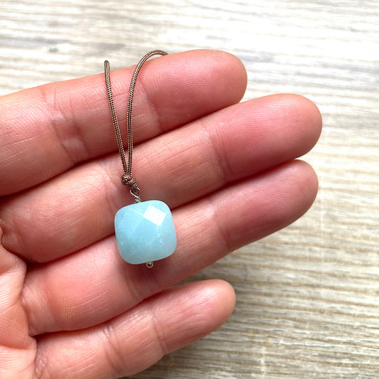 Collier Amazonite Mia