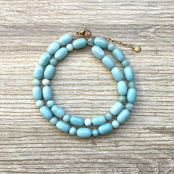 Collier Amazonite modèle unique