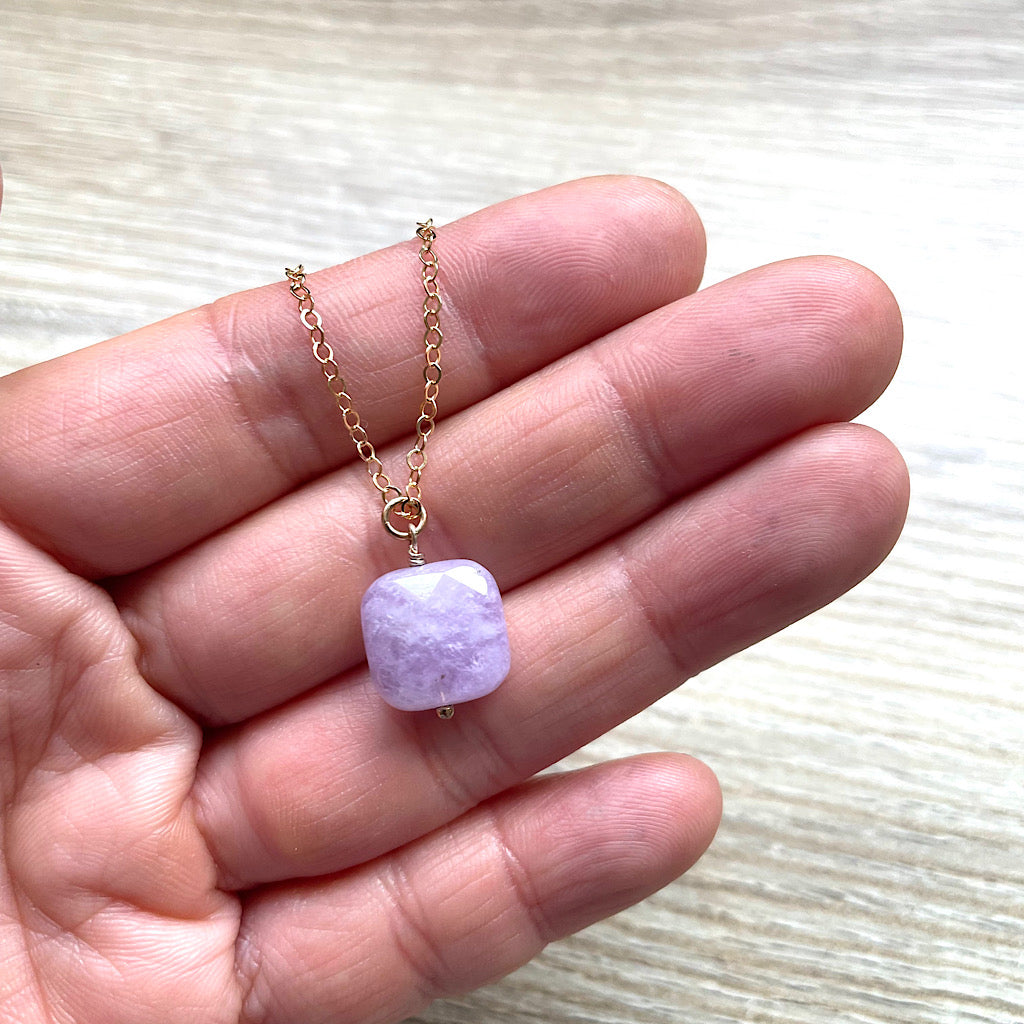 Collier Aventurine verte Mia