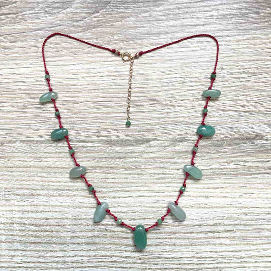 Collier Aventurine verte - Chance et apaisement - Chenoa
