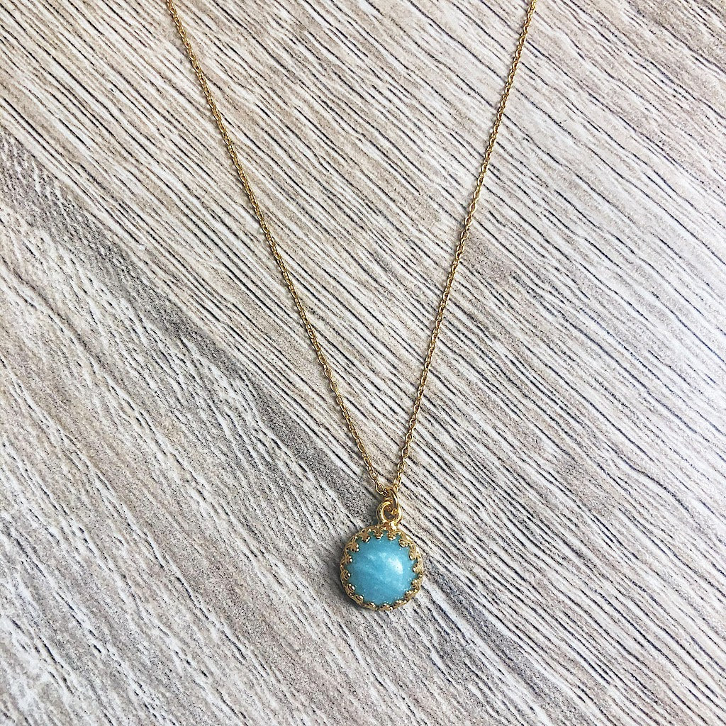 collier-fin-amazonite-bleu-argent-dore