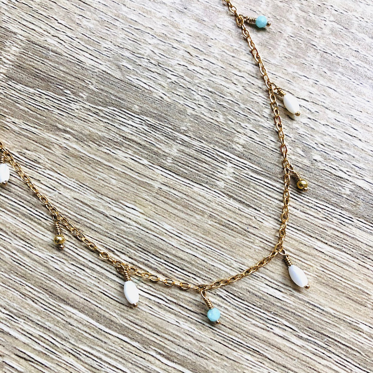 collier-pampilles-amazonite-nacre-plaque-or