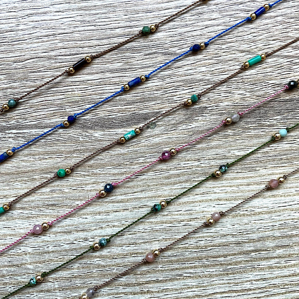 Bracelet Jaspe Shoushan Turquoise Tara