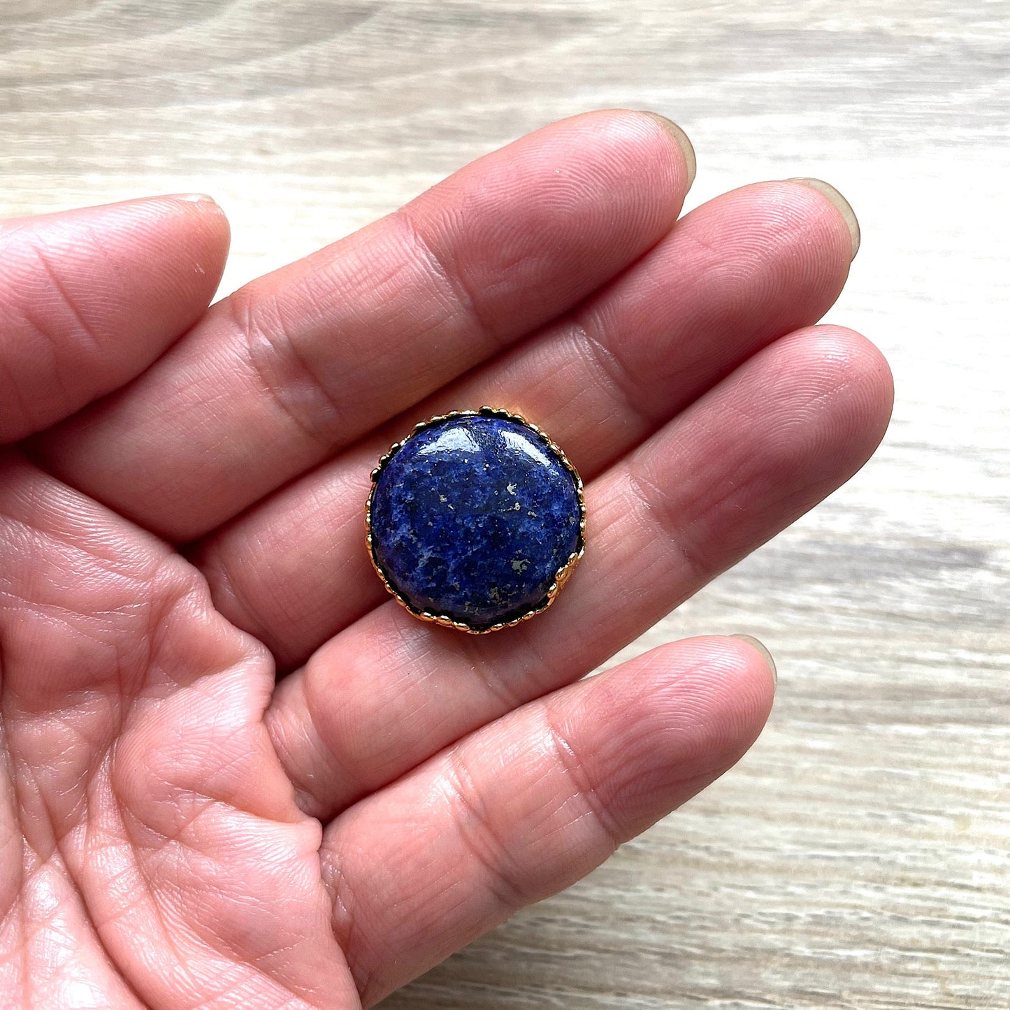 Broche Lapis Lazuli Margaux