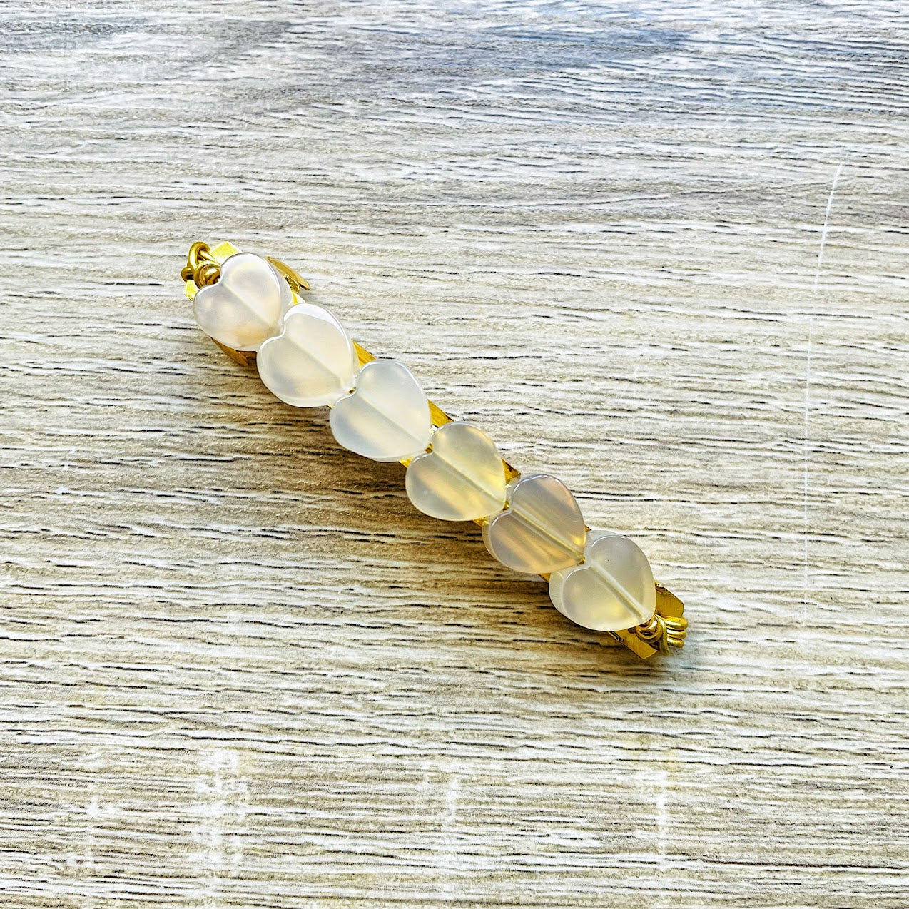 barrette-cœur-agate-grise