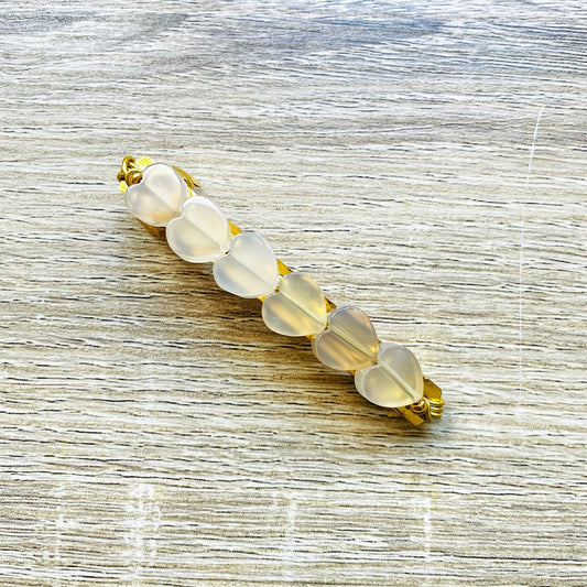 barrette-cœur-agate-grise