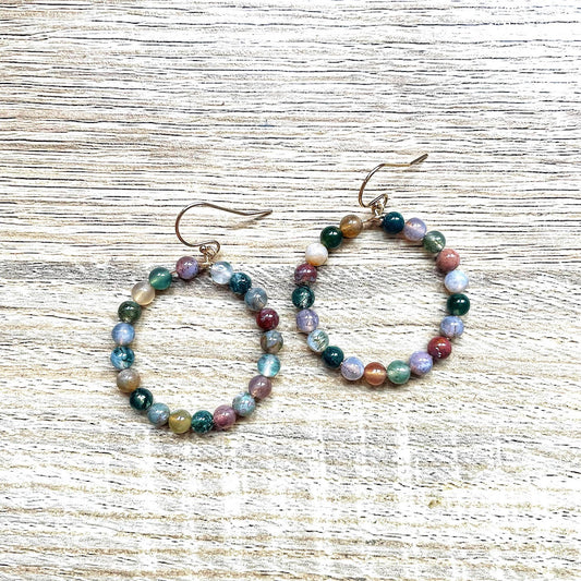 boucles-oreilles-agate-mousse-plaque-or
