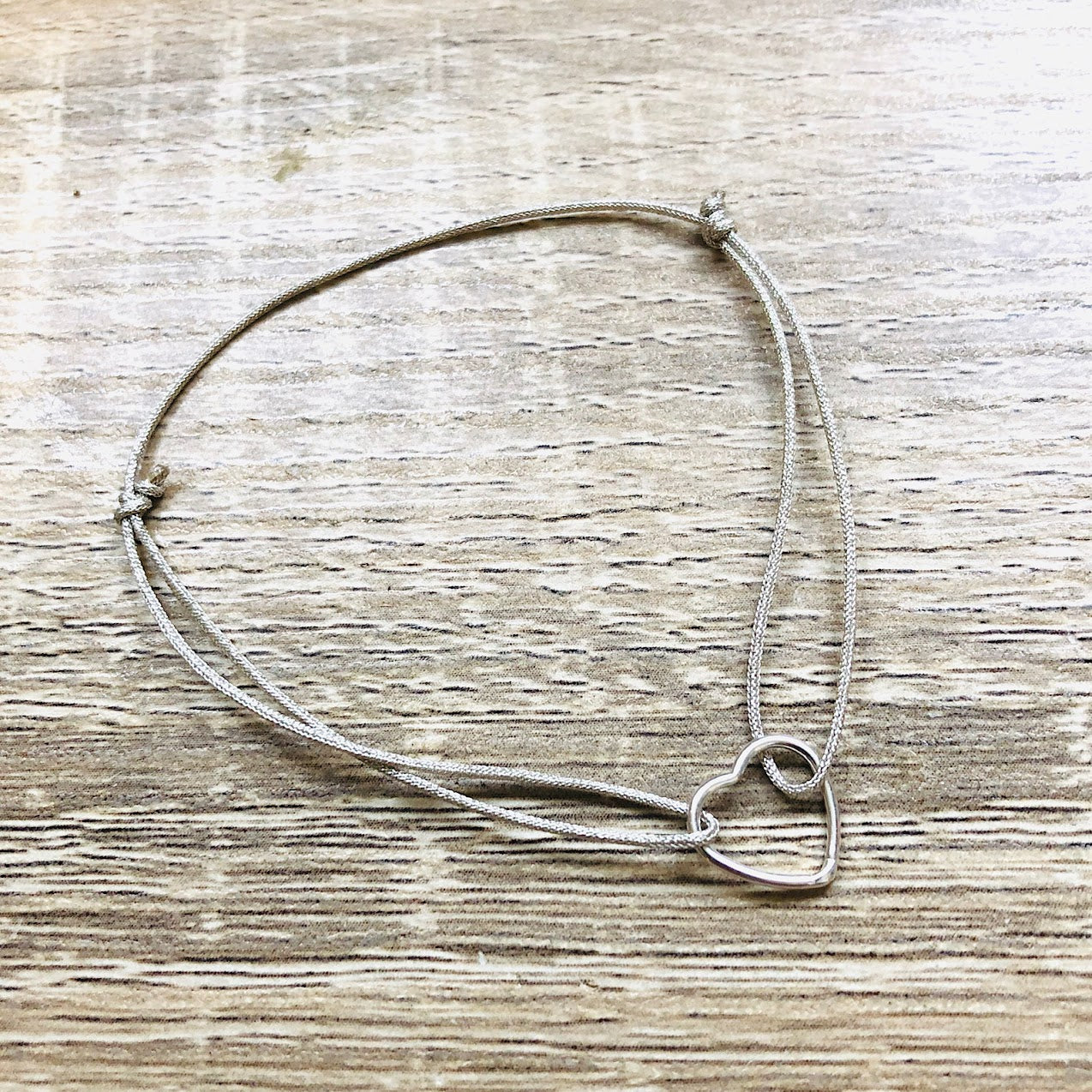 bracelet-cordon-reglable-cœur-argent-massif