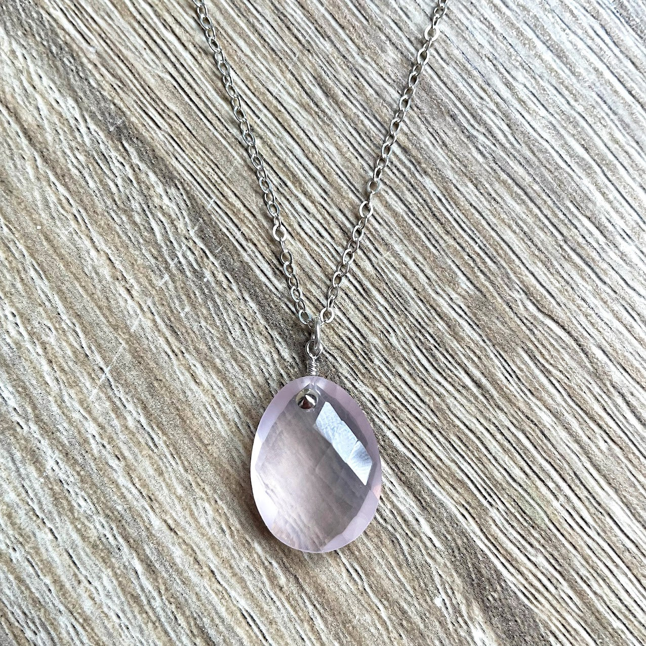 collier-quartz-rose-argent