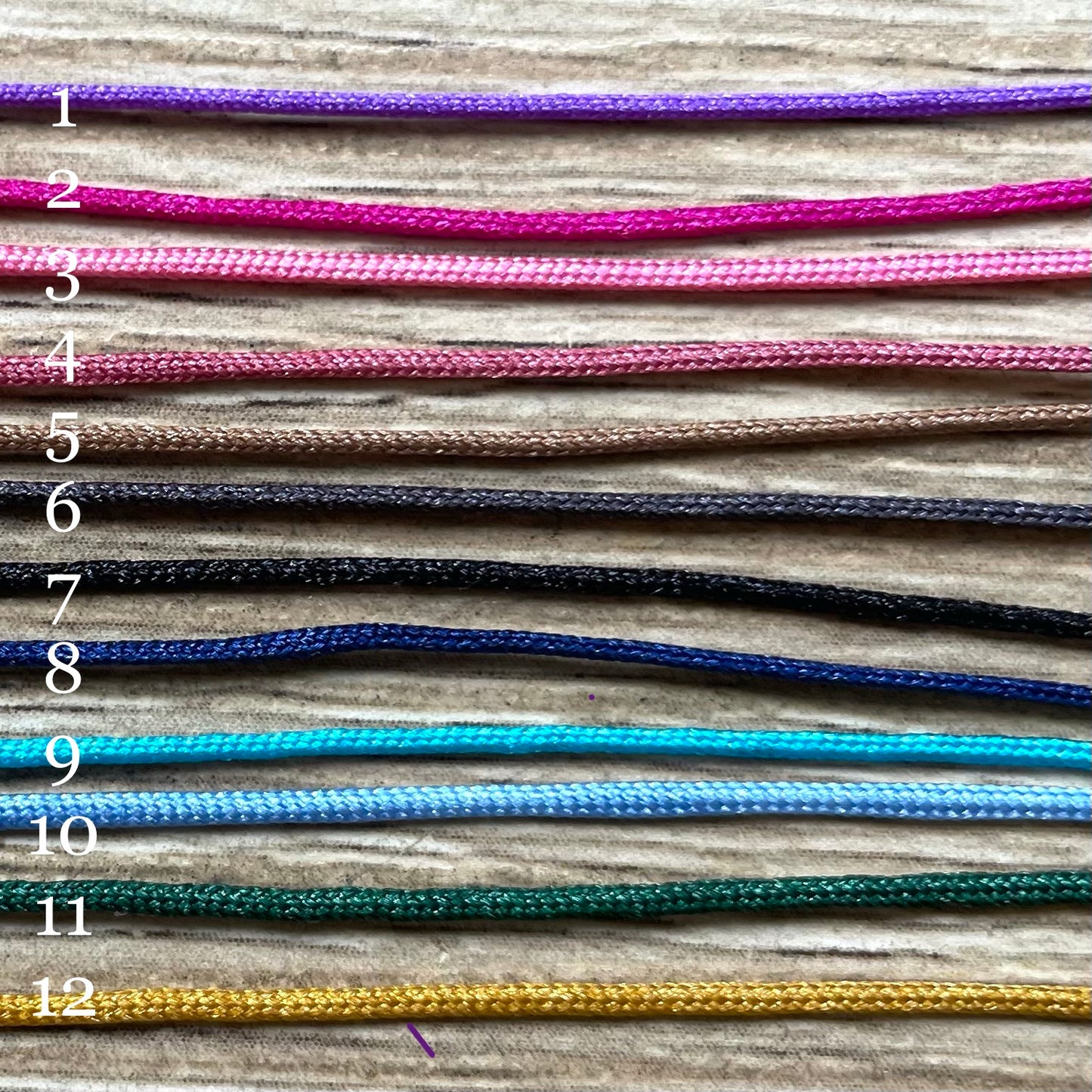 Bracelet initiales prénom lien coulissant Élise