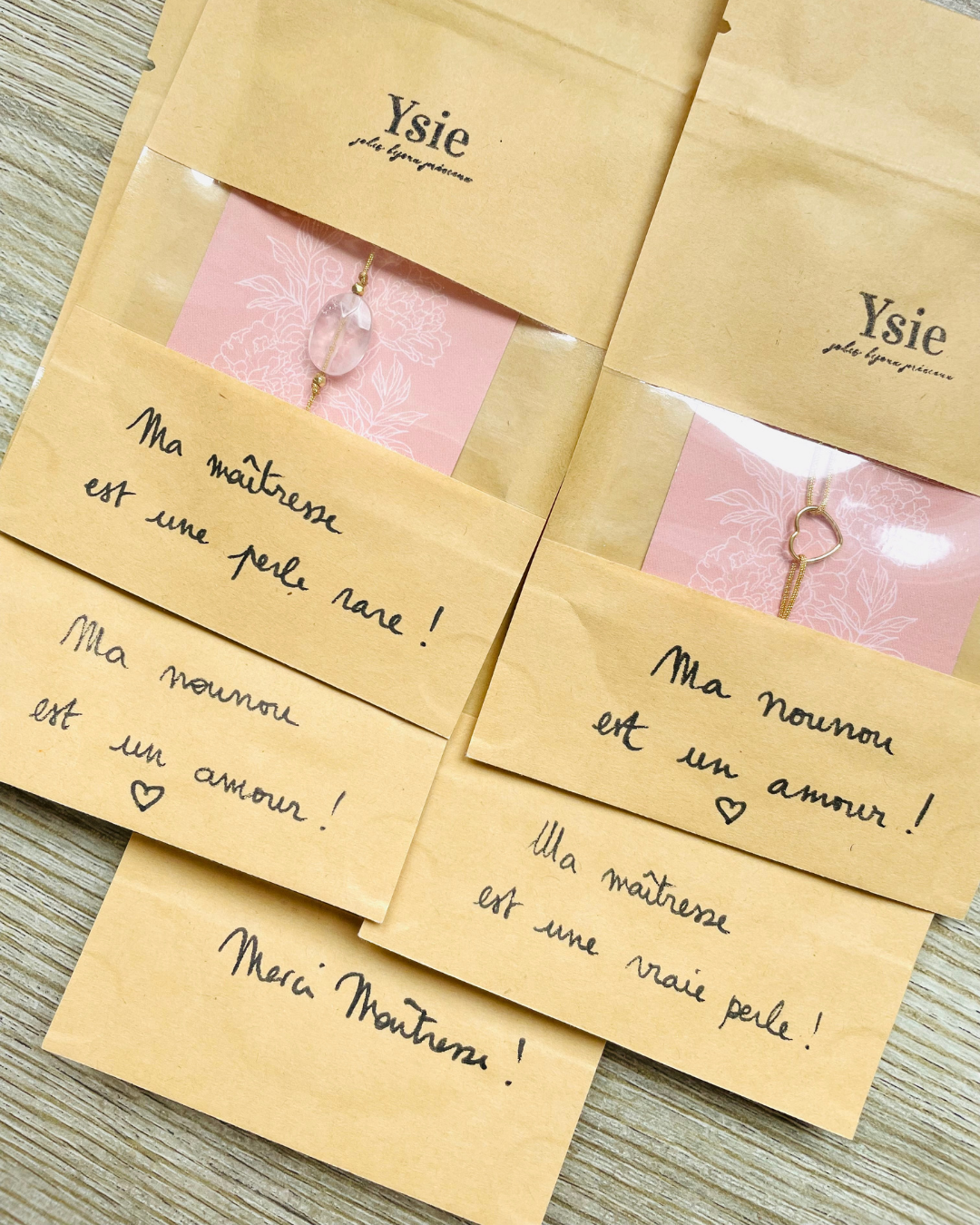 Cadeaux de fin d’année maîtresse, nounou, ATSEM