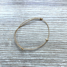 Charger l&#39;image dans la galerie, Bracelets réglables argent doré modèle unique