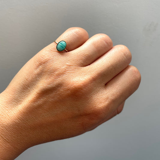 Bague fine Amazonite Marilou