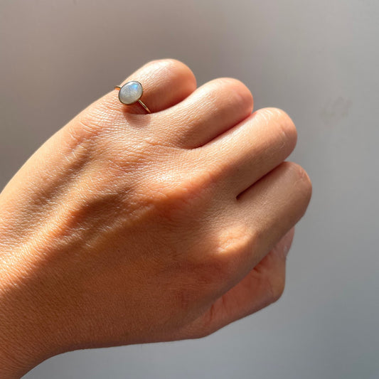 Bague fine Labradorite Marilou