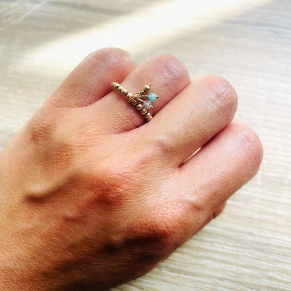 Bague perles argent Joy