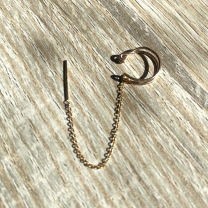 Ear cuff et bijou d'oreille Stella