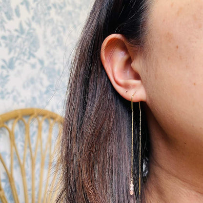 Boucles oreilles Pierre de Soleil