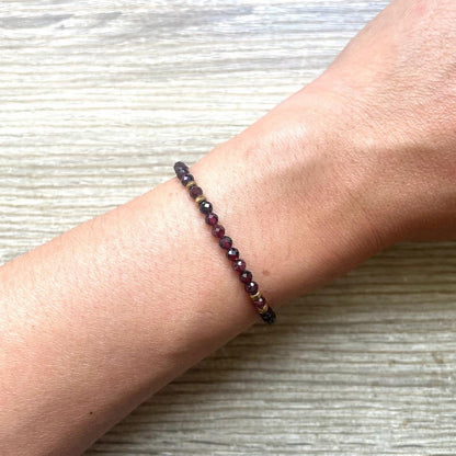 Bracelet Grenat Romy