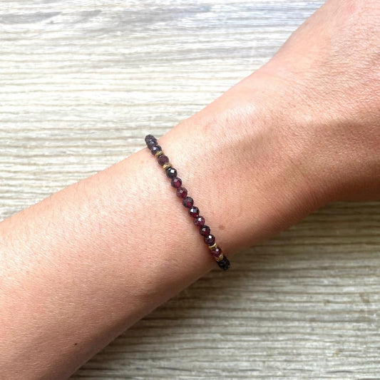 Bracelet Grenat Romy