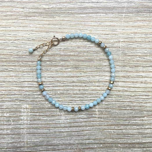 Bracelet en perles d'Amazonite