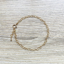 Charger l&#39;image dans la galerie, bracelet-coeur-plaque-or