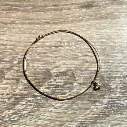 Bracelet jonc Novembre Citrine