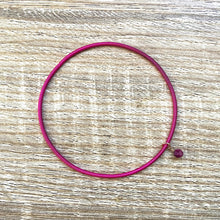 Charger l&#39;image dans la galerie, bracelet-jonc-rubis-rose