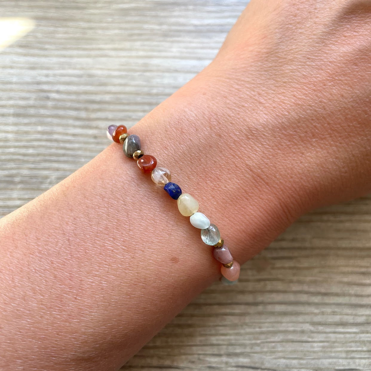 Bracelet pierres naturelles Maeva