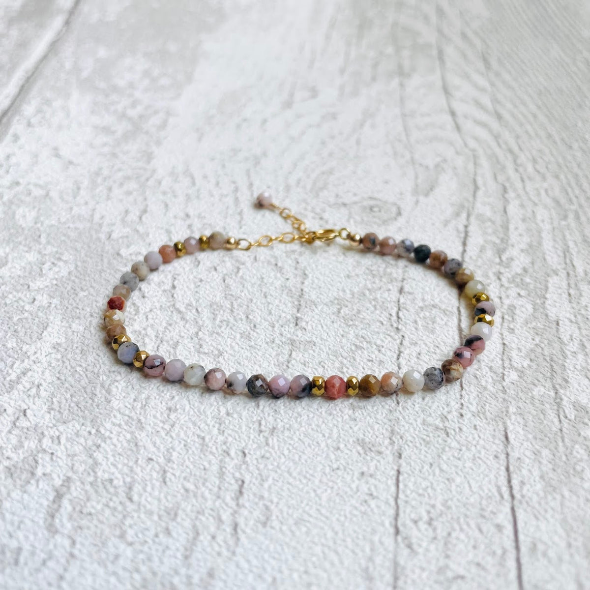 Bracelet en Opale rose