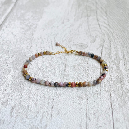 Bracelet en Opale rose