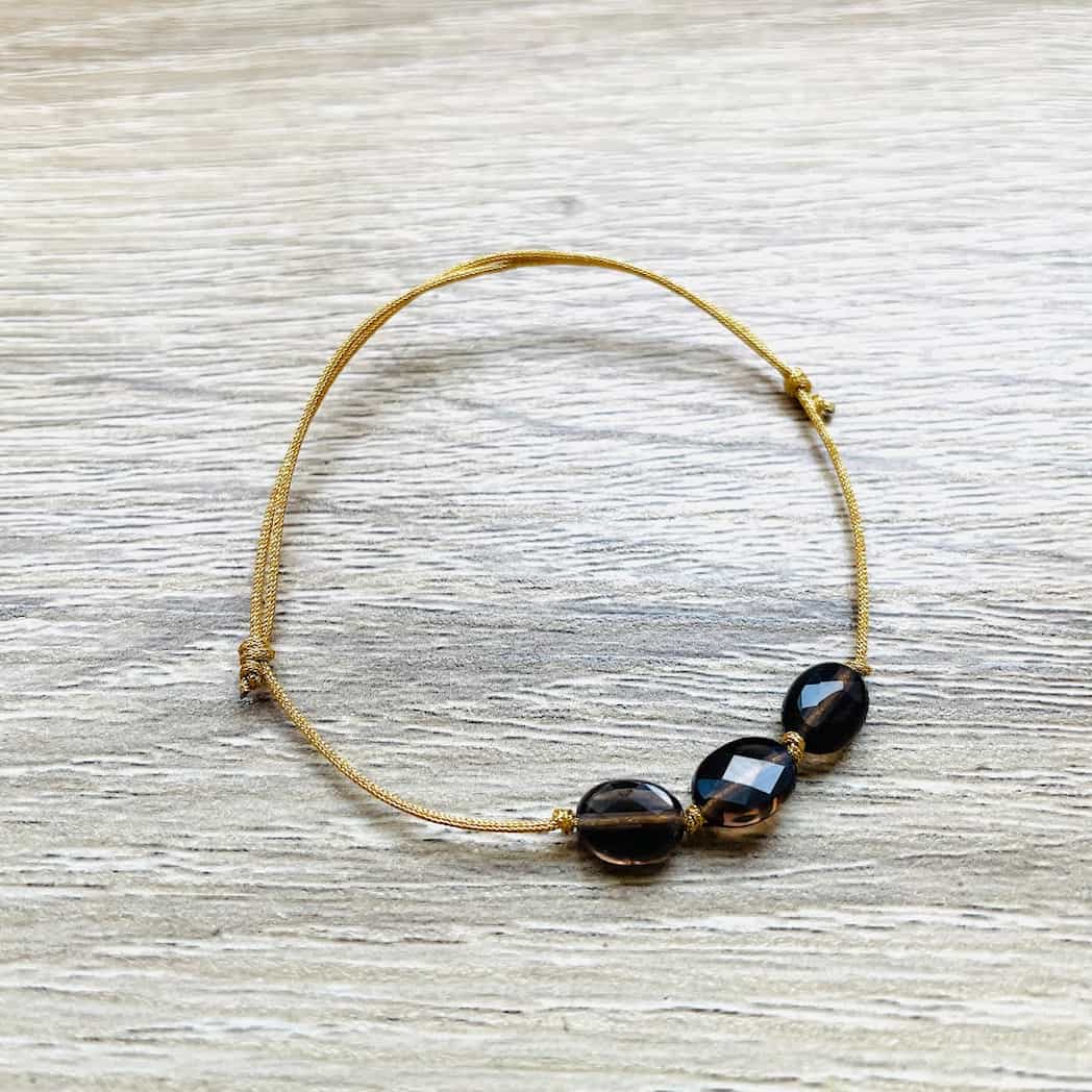 Bracelet Quartz fumé