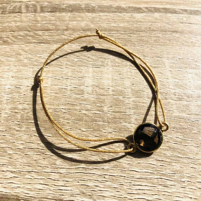 Bracelet en Quarté fumé