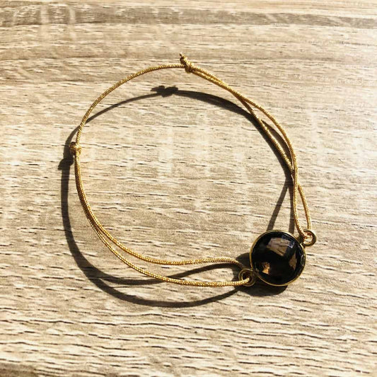 Bracelet en Quarté fumé