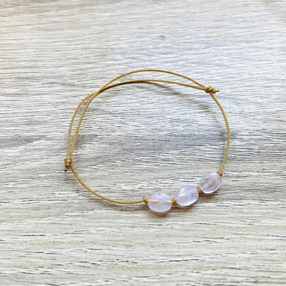 Bracelet Quartz rose