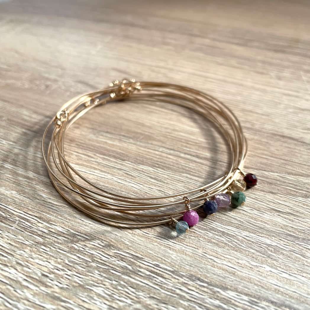 Bracelet semainier 7 chakras