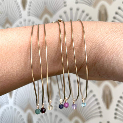 Bracelets joncs 7 chakras