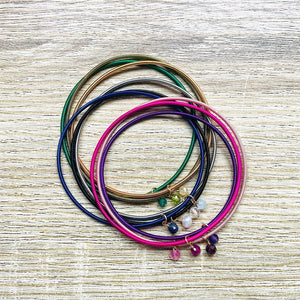 bracelets-joncs-pierres-naturelles-multicolores