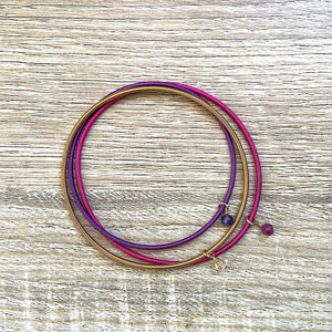 bracelets-joncs-pierres-naturelles-rose-violet