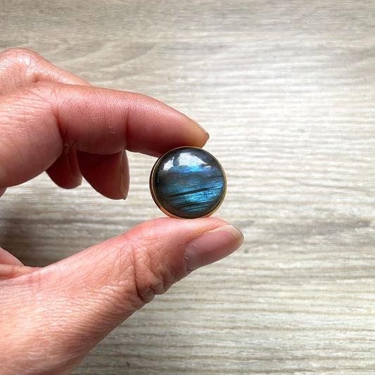 Broche Labradorite