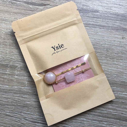 cadeau-parure-bracelet-barrette-quartz-rose