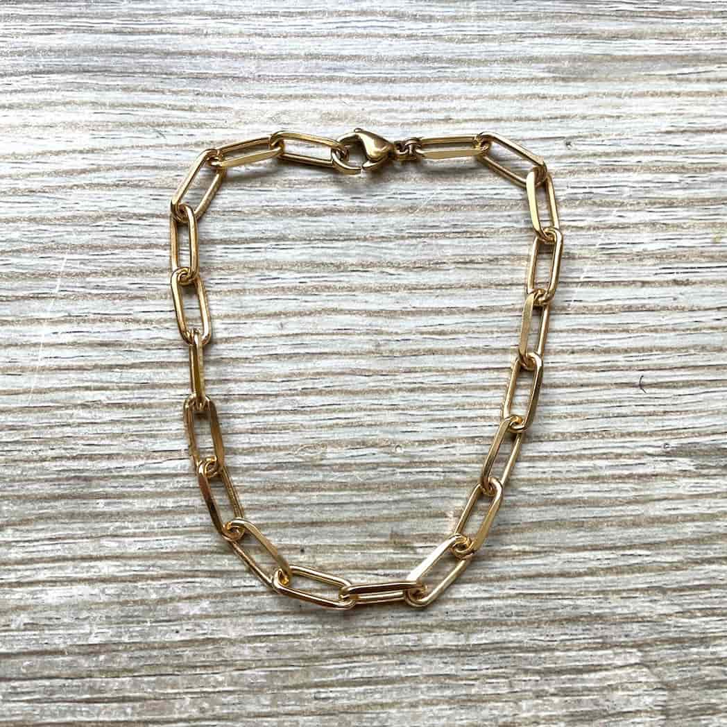 Chaîne de cheville gros maillons