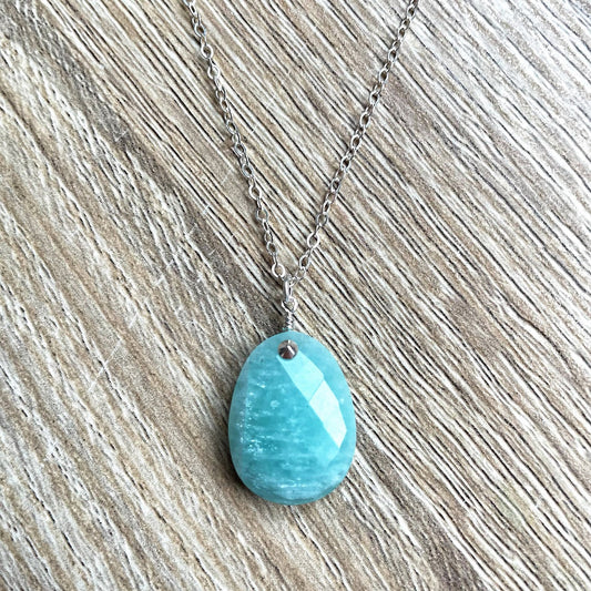 collier-amazonite-bleu-argent